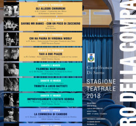 Teatro della Compagnia Stagione Teatrale 2018